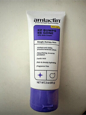 NWT AmLactin KP Bumps Be Gone 15% AHA Cream 3 oz